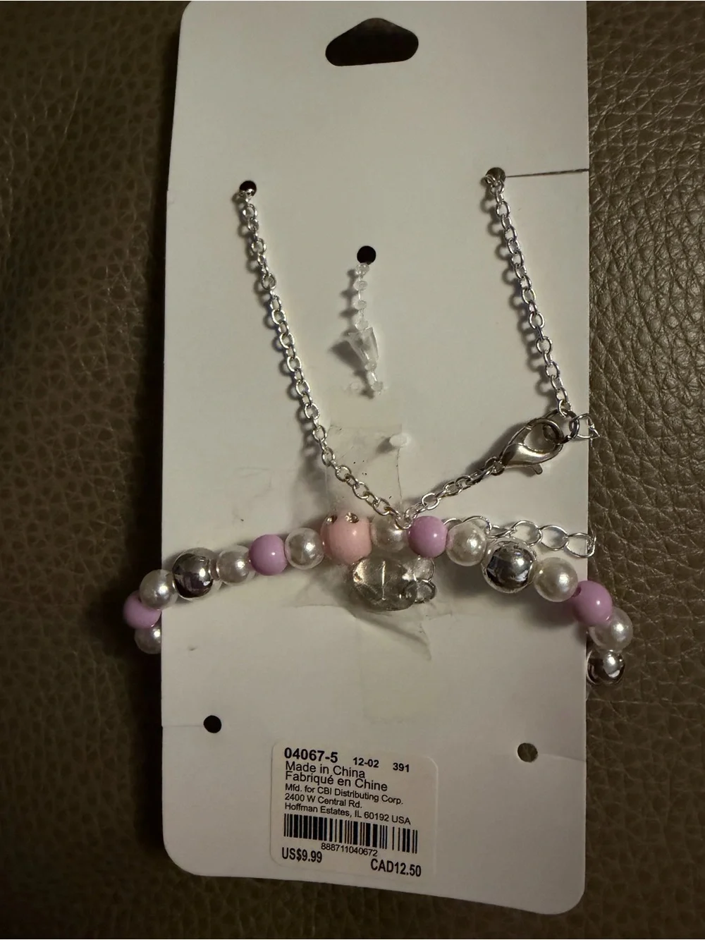 Claire's Pink & Lavender Unicorn Necklace and Ring Set